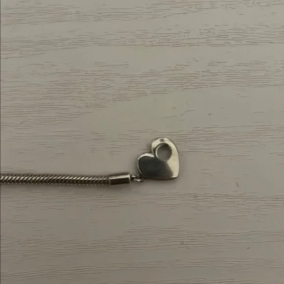 Pandora Silver Heart Bracelet - Picture 2 of 4